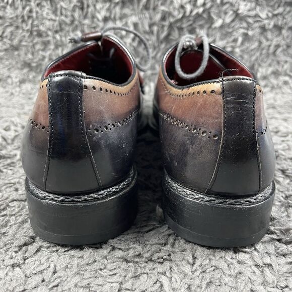 Mezlan Roselli Dress Shoes Spain Genuine Leather Wingtip Brown Size 10.5 M main image 7